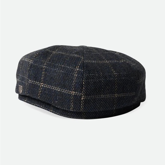 NEW| BROOD BAGGY NEWSBOY CAP| Navy,Black, off white |Size: XL - Picture 2 of 6